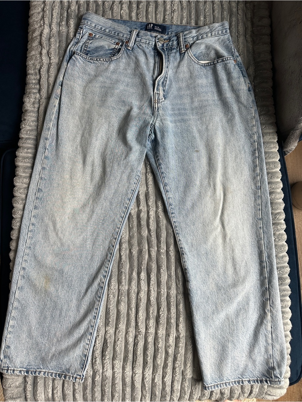 GAP original straight High-Rise cropped Jeans